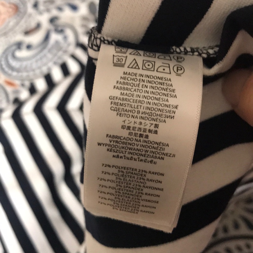 NWT Michael Kors Striped dress size 6 - Picture 7 of 9